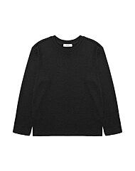 남성 니트 크루넥 티셔츠 (블랙)