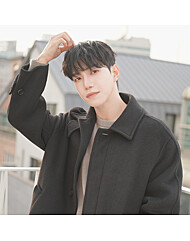 남녀공용 세미오버 발마칸 코트 (BLACK) (HBAHCA1)