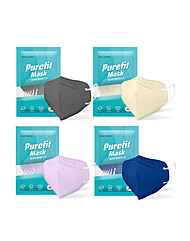 퓨어핏 컬러 마스크 2D/3D 대형 마스크 100매