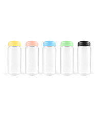 350ml 500ml 아이스보틀 5개  국내산제작 텀블러 물병 친환경 보온병 보틀 클리어