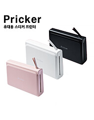 프릭커 휴대용 멀티 스티커 라벨 프린터 Pricker 화이트/핑크/블랙