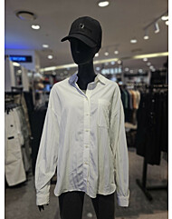 [라이프워크] 여성) 코지 포켓 루즈핏 셔츠 (LW243SR715-01)