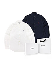 [폴로 랄프로렌] 클래식핏 가먼트다이 옥스포드 셔츠 선물세트