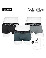 캘빈클라인 언더웨어 남성 팬티 드로즈 사각 5장 세트 NP2716O+쇼핑백