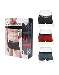 CK 언더웨어 남자 팬티 드로즈 3장세트 블랙 레드 차콜 NP2607O