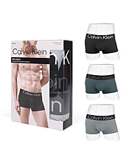CK 언더웨어 남자 팬티 드로즈 3장세트 블랙 차콜 그레이 NP2607O