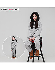 체리블랑 브룩후드기모상하세트 키즈,주니어