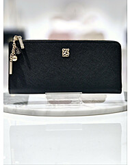 루이까또즈 여성 1단 장지갑 SQ1SD01BL