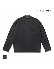 [T.I FORMEN] 베이직 노버튼 가디건 뉴스탠다드_M236MSW056M