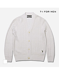 [T.I FORMEN] 매쉬 가디건_M232MSW054M