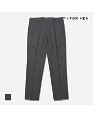 [T.I FORMEN] TUNED MICRO 조직물 수트 셋업 팬츠 스탠다드_M232MTP710M