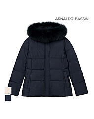 [아날도바시니] 폭스퍼 후드 숏다운_AW11PD02M