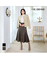 [미센스] 인조가죽 롱스커트_MB39SKMD01Z