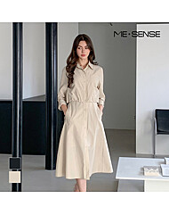 [미센스] 트윈원 셔츠 원피스_MB53OPMD01Z