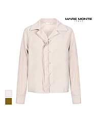 [마레몬떼] 베이직 러플 블라우스_M239MBL87S0