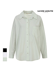 [마레몬떼] 원포켓 루즈핏 셔츠_M242MBL10S0