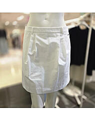 OW5MS448_앞 핀턱 미니 스커트