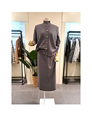 KNSTPA02GR_니트 쓰리피스 스커트 세트 셋업