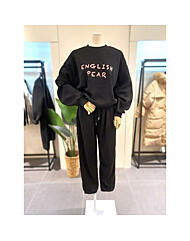 KESTPC02BK_약기모 레터링 맨투맨세트 블랙