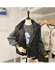 F5DVT506A_오버핏 덕다운 패딩 조끼