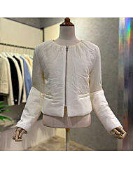 AOZ1QU01A_크롭 라운드 패딩 점퍼