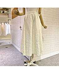 L254USKA09_르일자누빔스커트