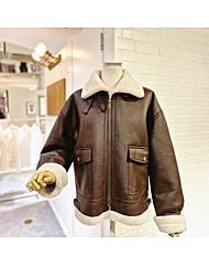 L254BLJC52_리오둘무스탕자켓