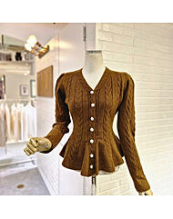 L254BKTC55_르펄핏앤플레어가디건