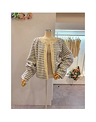 CP8WJK20_스트링 오버핏 양털 자켓