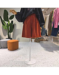 C25J7FHP003_뒷밴딩 핀턱 골덴반바지