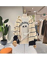 C25J7FJP018_단가라 후드 밍크점퍼