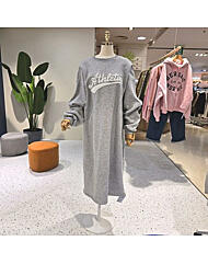 C25K7FOP014_기모 에슬 패치 롱원피스