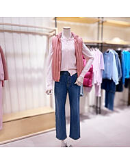 SE1JPF439_세로 퀼팅 경량다운 베스트