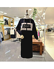 M25WAO104_니트레터링후드스커트세트