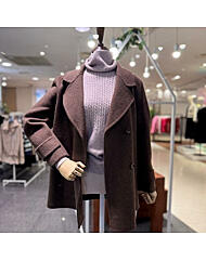 M25WAH101_더블버튼하프울코트