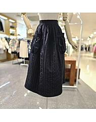 M25WBS102_주머니 패딩스커트