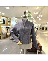 M25WCC101_사선투웨이니트집업 가디건