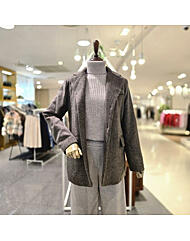 M25WBJ110_안감누빔 헤링본자켓