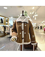 M25WBR125_튼넬자수 밍크무스탕자켓