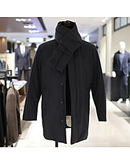 EB5WA131_남성 베이직 머플러 덕다운 패딩코트