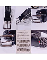 TE5FMBTBA115TBK_브로이어 블루 캐주얼 위빙벨트