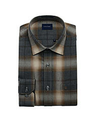 YJEWBR130_기모빅체크 밑단일자 캐주얼일반핏긴소매