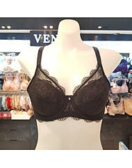 VBRQ863ABC_풀컵 등살커버 보정브라 블랙