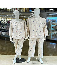 WP8873R_러블리 기모 면100 커플잠옷세트