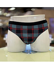 PT2017G_체크 아웃밴드 남성삼각팬티