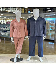 WP8876A_밍크 극세사 남여 커플잠옷세트