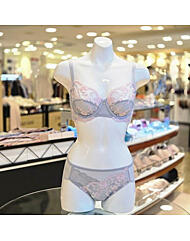 DBR0460CDDPT0460SGY_CD컵0460엔젤망 브라S팬티GY