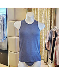 VMV4195_모달 스판 잔체크 남자 민소매런닝