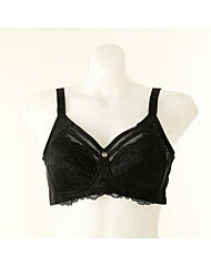 WGBM101ABBK_노와이어미듐풀컵보정브라BK