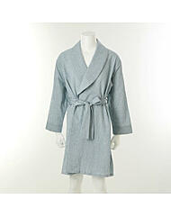 WRB2513M_선염체크남성로브가운 MT